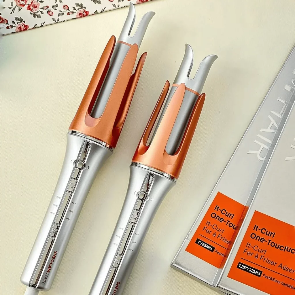 فر کننده و حالت دهنده مو شیگلم مدل One-Touch Instant Curler چرخشی سایز 32