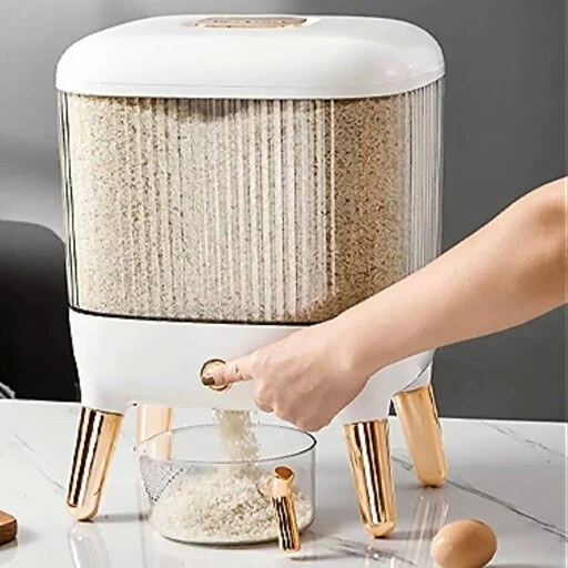 جا برنجی ۱۰ کیلویی اکرولیک پایه طلایی