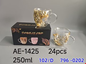 لیوان دوجداره فانتزی
