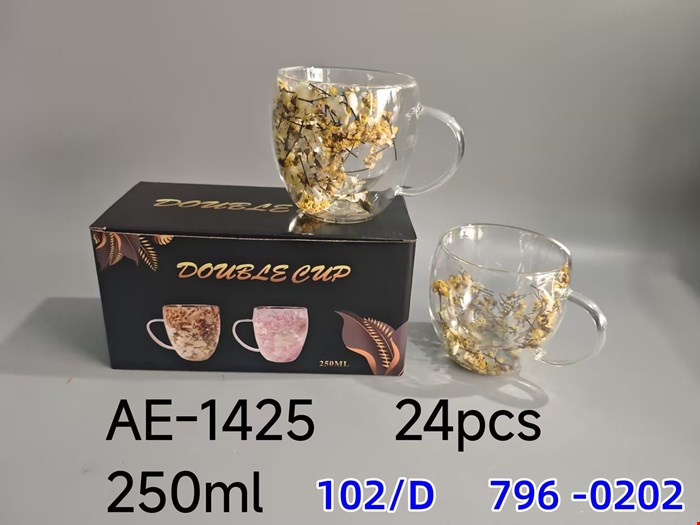 لیوان دوجداره فانتزی