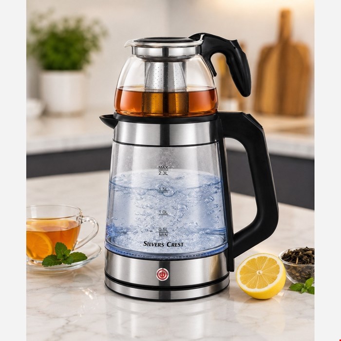 چای ساز روهمی سیلور کرست مدل SC320KW با توان ۱۸۰۰ وات و وارمردار