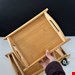 ست سینی سه عددی بامبو دسته دار
